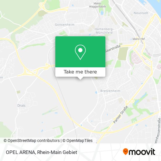 OPEL ARENA map