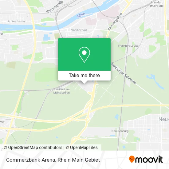 Карта Commerzbank-Arena