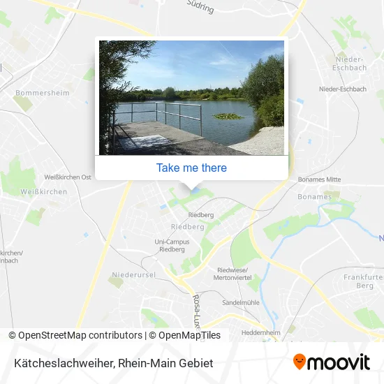 Карта Kätcheslachweiher