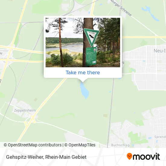 Карта Gehspitz-Weiher