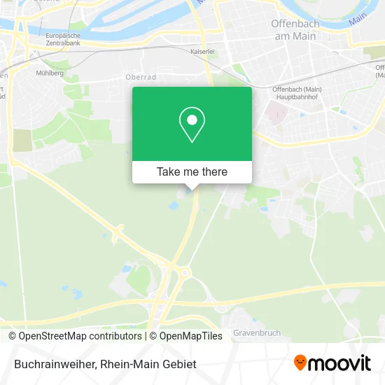 Карта Buchrainweiher