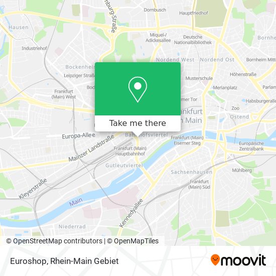 Euroshop map