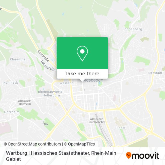 Карта Wartburg | Hessisches Staatstheater
