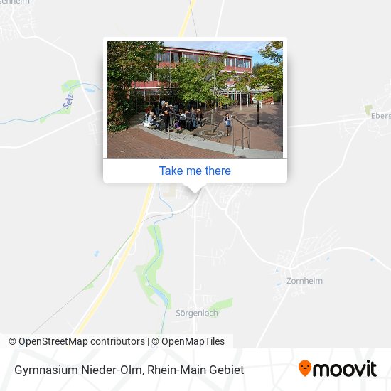 Gymnasium Nieder-Olm map