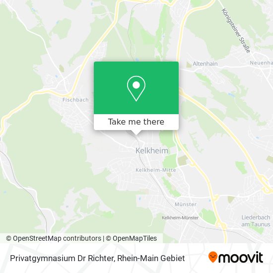 Карта Privatgymnasium Dr Richter