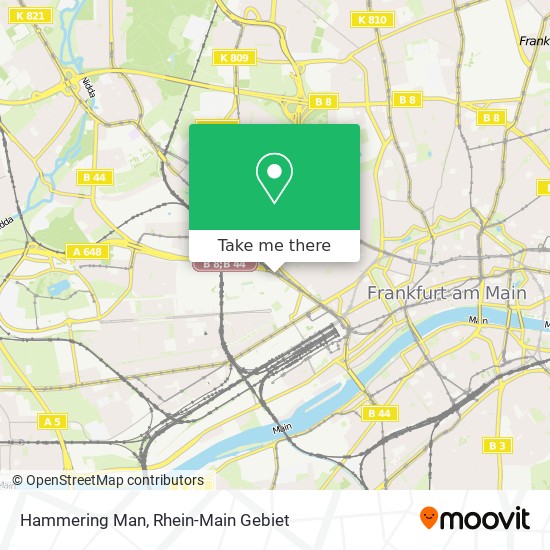 Hammering Man map