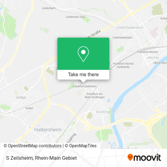 Карта S Zeilsheim