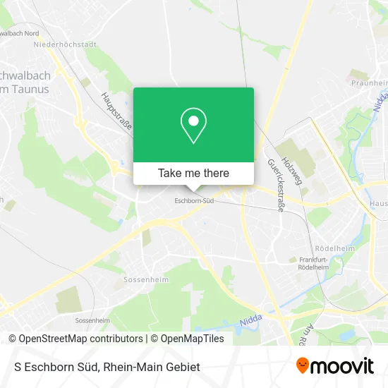 Карта S Eschborn Süd