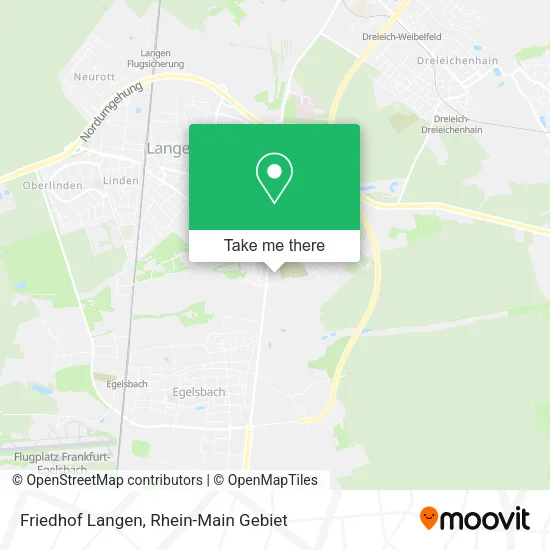 Карта Friedhof Langen