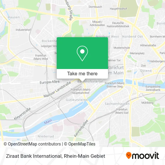 Карта Ziraat Bank International