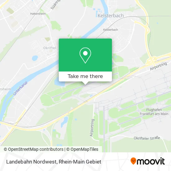 Карта Landebahn Nordwest