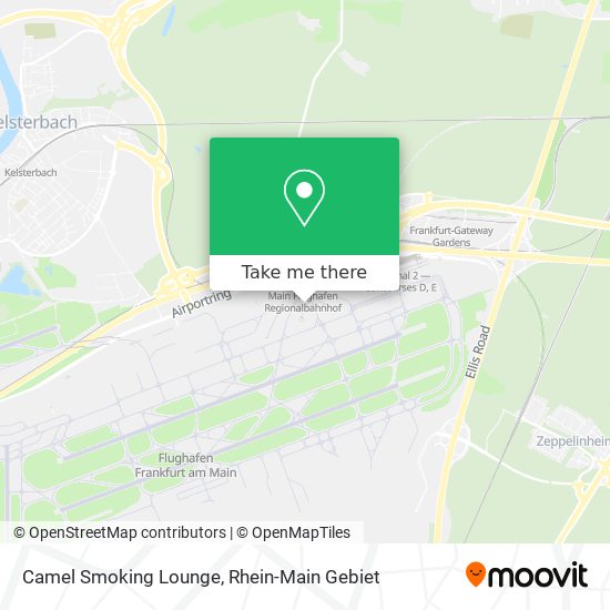 Camel Smoking Lounge map