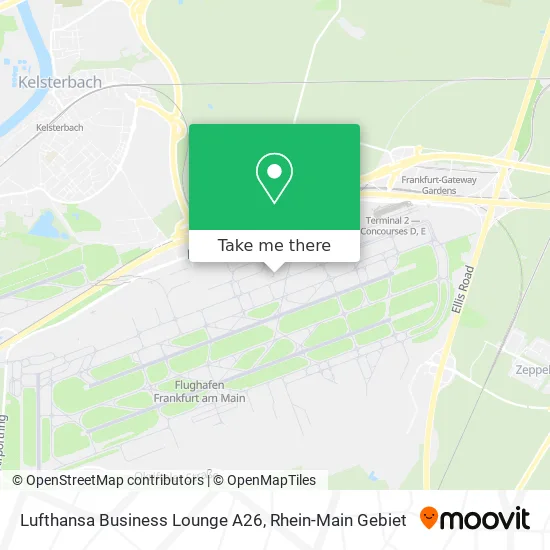 Карта Lufthansa Business Lounge A26