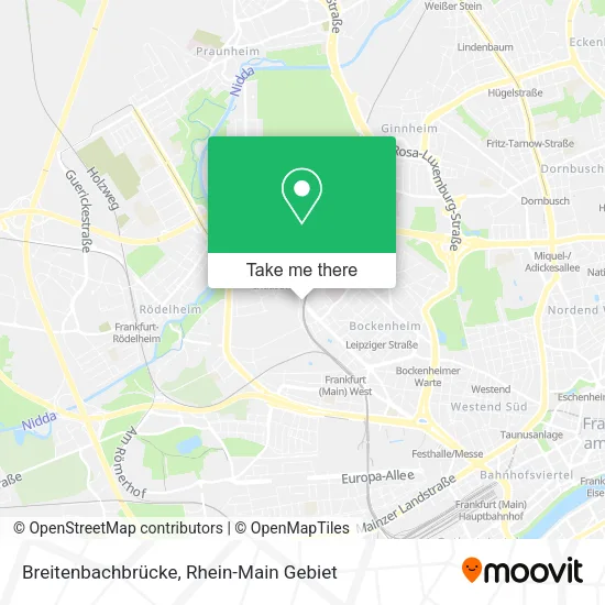Breitenbachbrücke map
