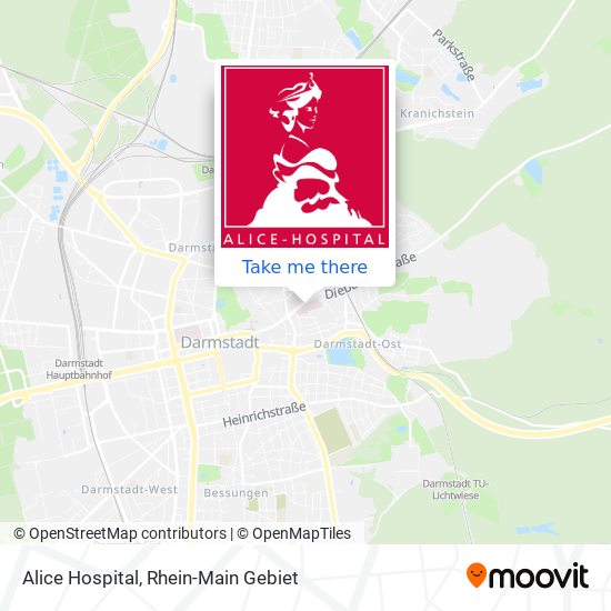 Alice Hospital map