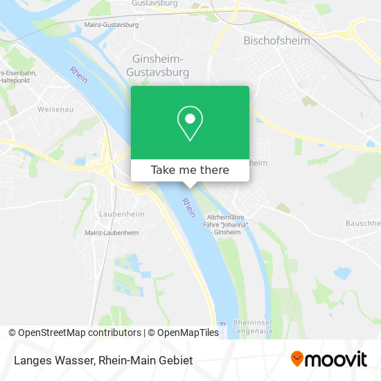 Карта Langes Wasser