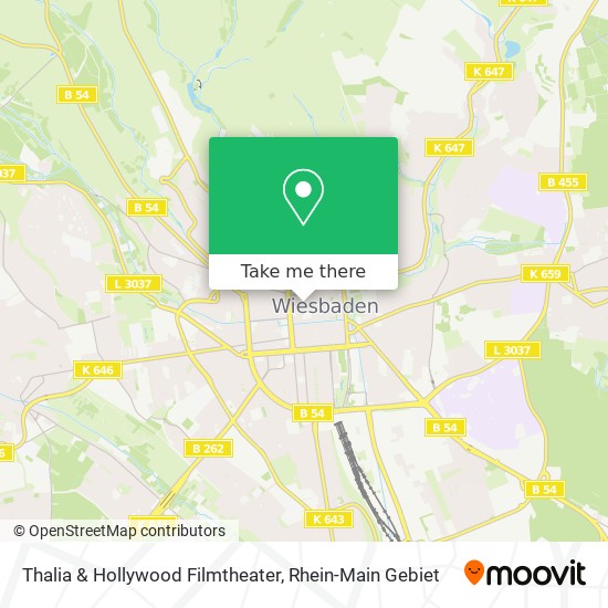 Карта Thalia & Hollywood Filmtheater