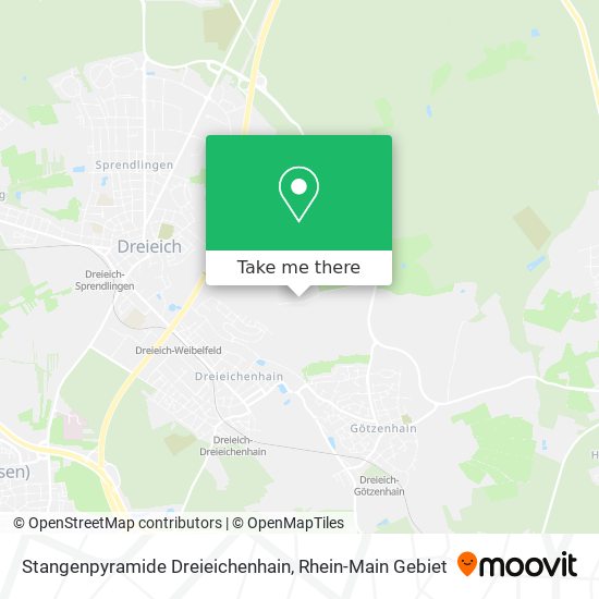 Stangenpyramide Dreieichenhain map
