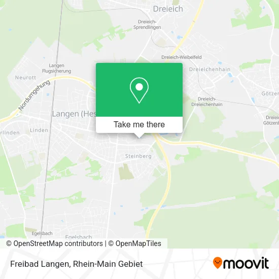Карта Freibad Langen