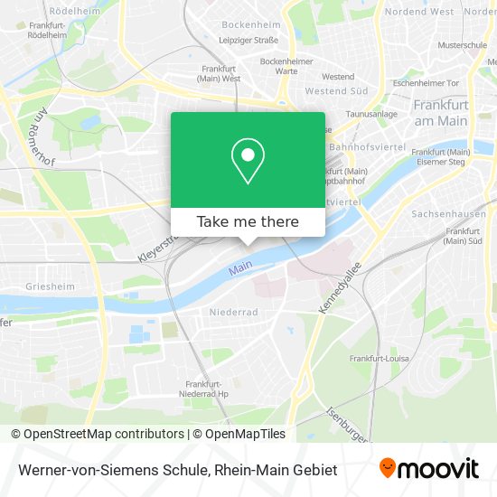 Карта Werner-von-Siemens Schule