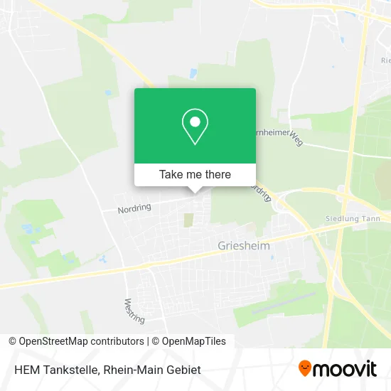 Карта HEM Tankstelle