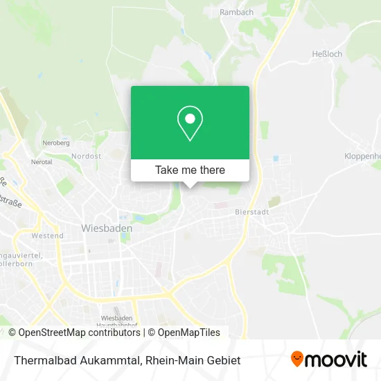 Карта Thermalbad Aukammtal