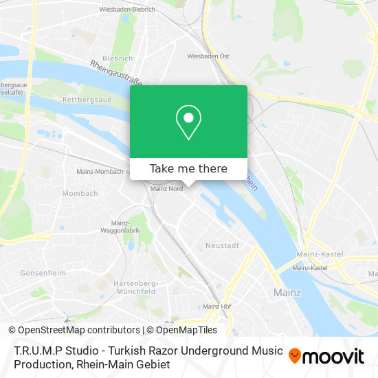 T.R.U.M.P Studio - Turkish Razor Underground Music Production map