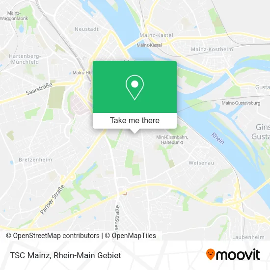 Карта TSC Mainz