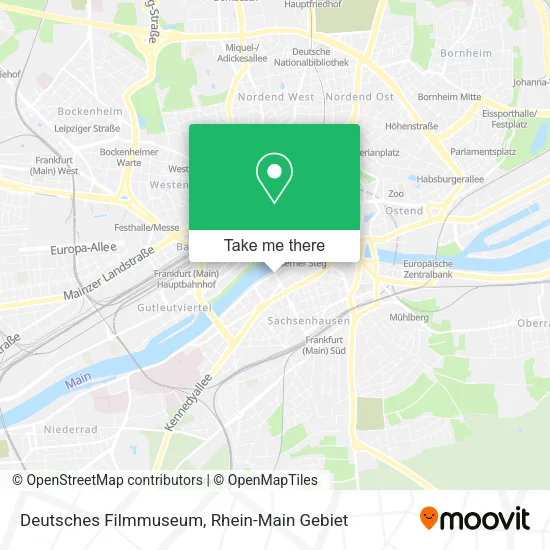 Карта Deutsches Filmmuseum