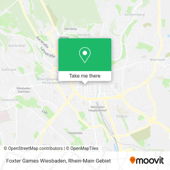 Карта Foxter Games Wiesbaden