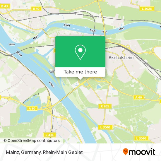 Mainz, Germany map