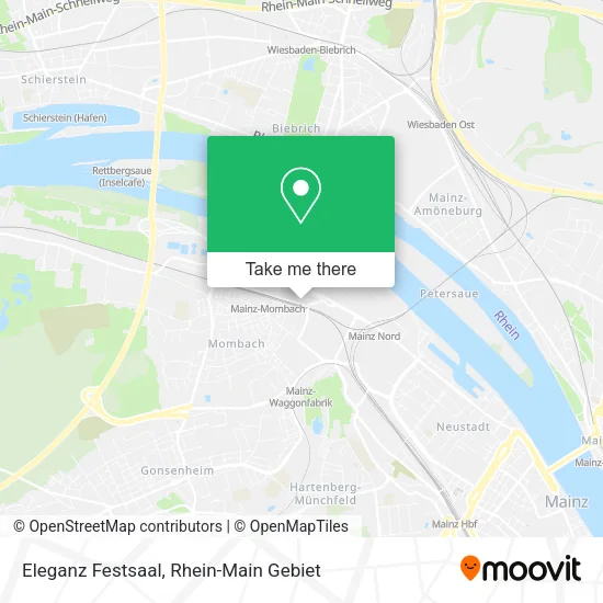 Eleganz Festsaal map