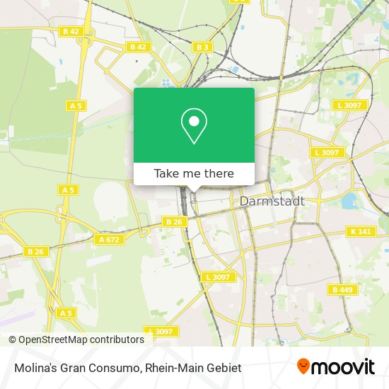 How To Get To Molina S Gran Consumo In Darmstadt By Bus Train Or S Bahn