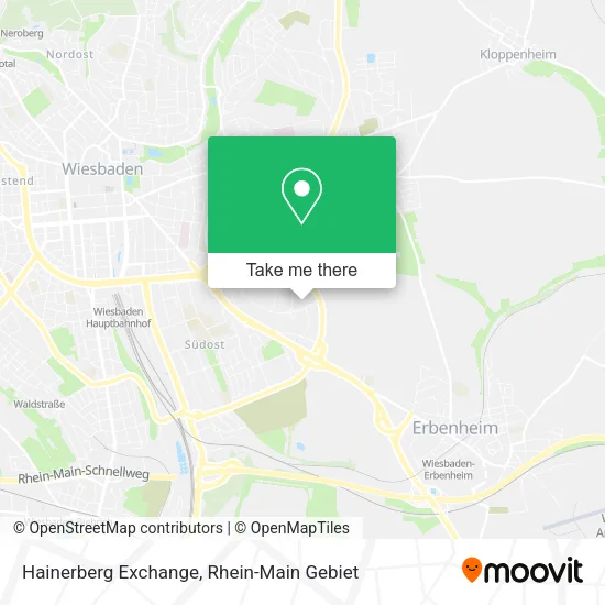 Карта Hainerberg Exchange