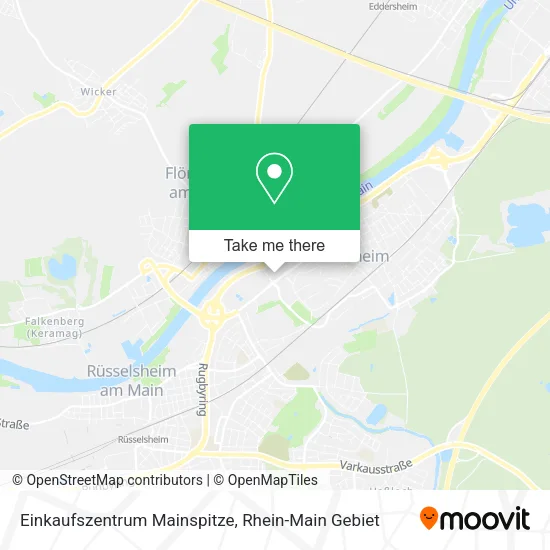 Карта Einkaufszentrum Mainspitze