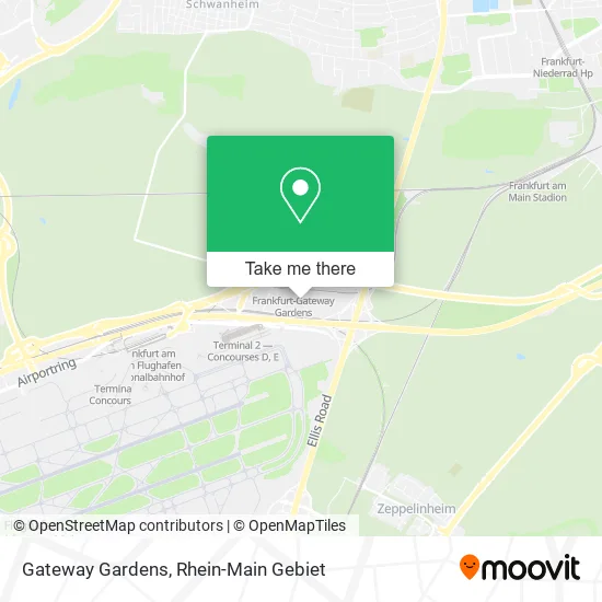 Карта Gateway Gardens
