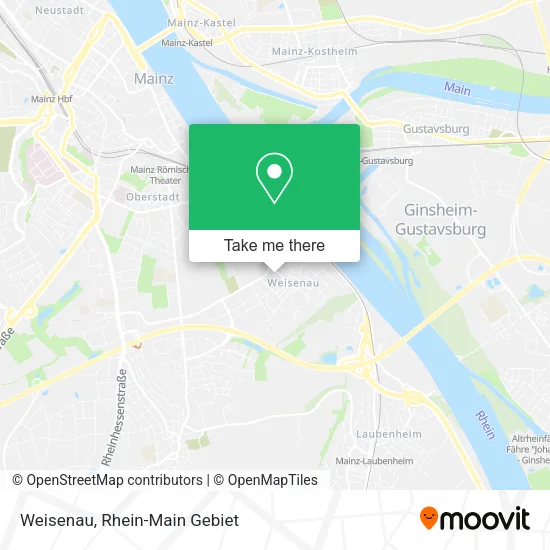 Карта Weisenau