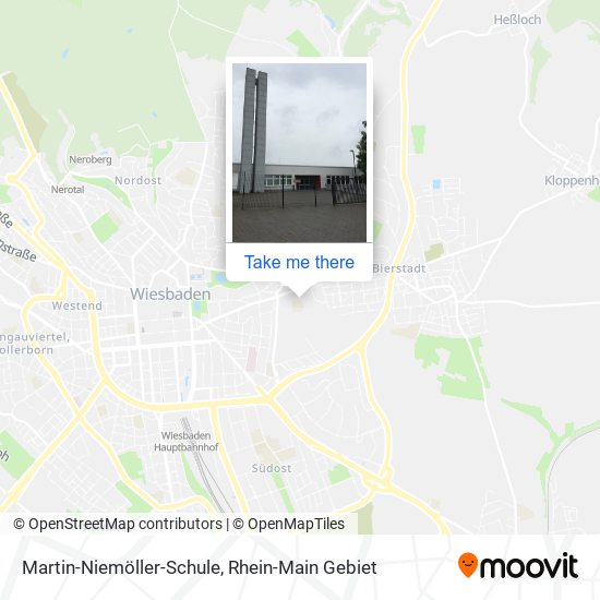 Martin-Niemöller-Schule map