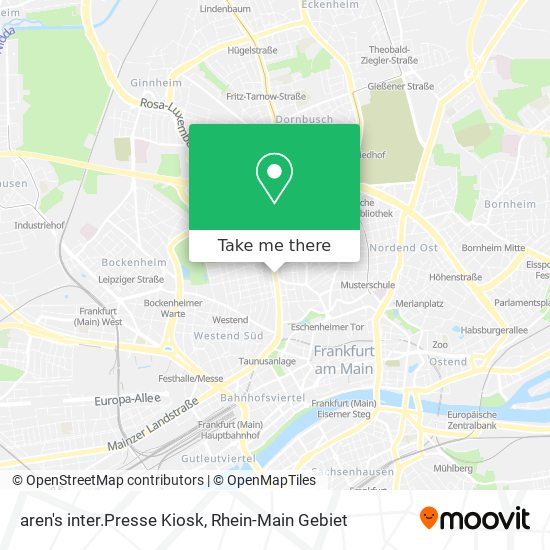 aren's inter.Presse Kiosk map