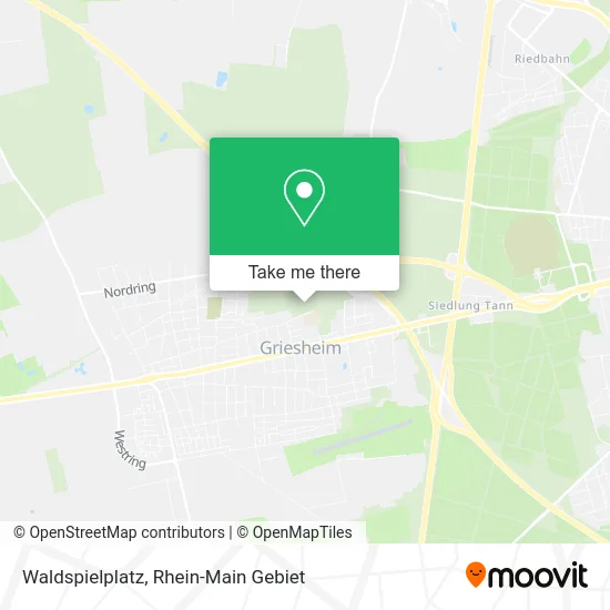 Карта Waldspielplatz