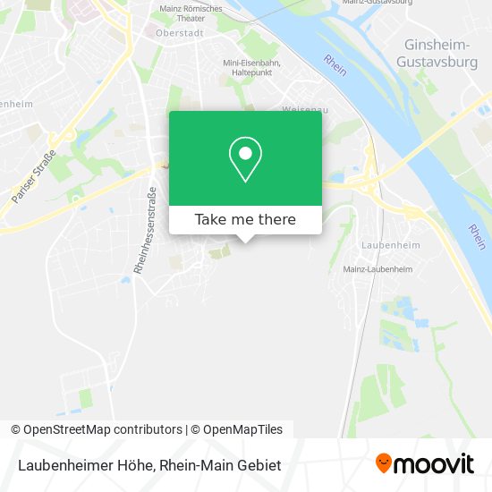Карта Laubenheimer Höhe