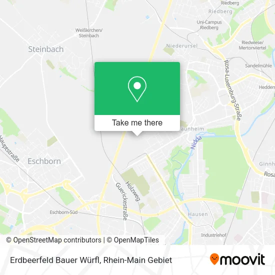 Карта Erdbeerfeld Bauer Würfl