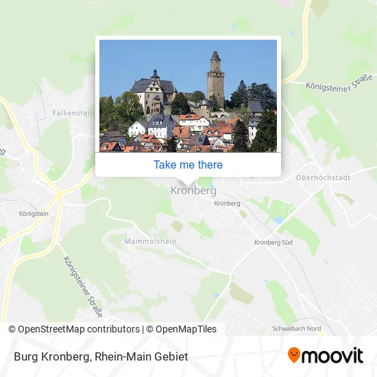 Карта Burg Kronberg