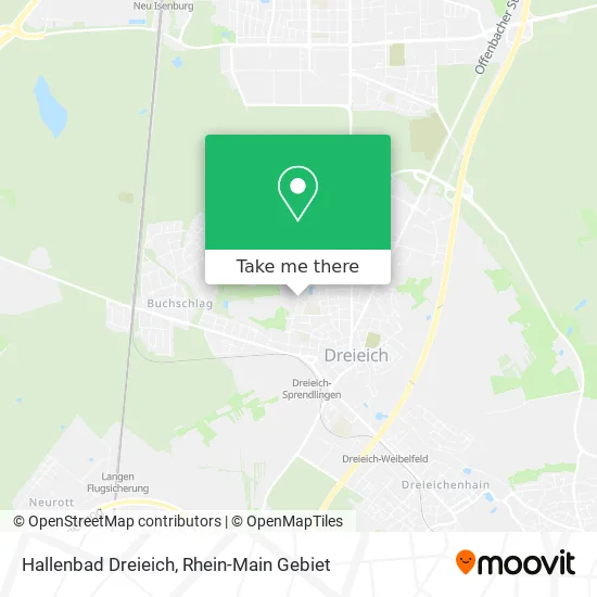 Карта Hallenbad Dreieich