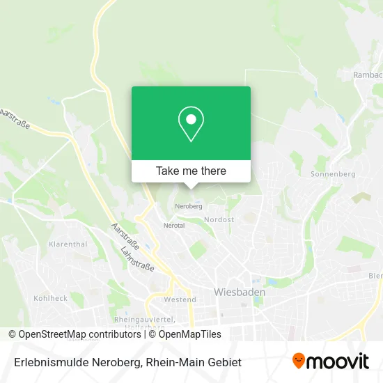 Карта Erlebnismulde Neroberg