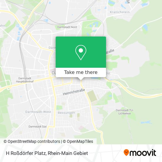 Карта H Roßdörfer Platz