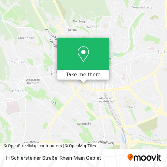 Карта H Schiersteiner Straße