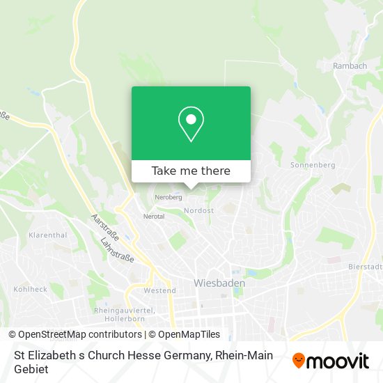 St Elizabeth s Church Hesse Germany map