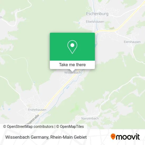Карта Wissenbach Germany