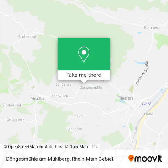 Карта Döngesmühle am Mühlberg